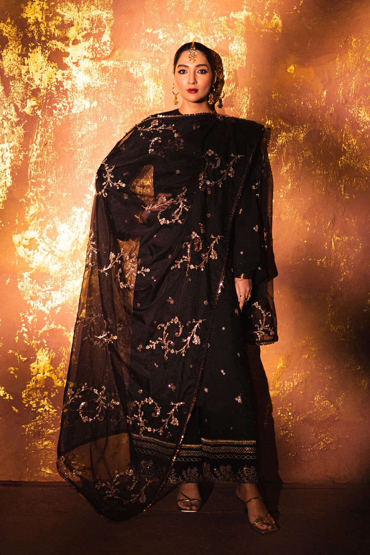 Black Kurta Set