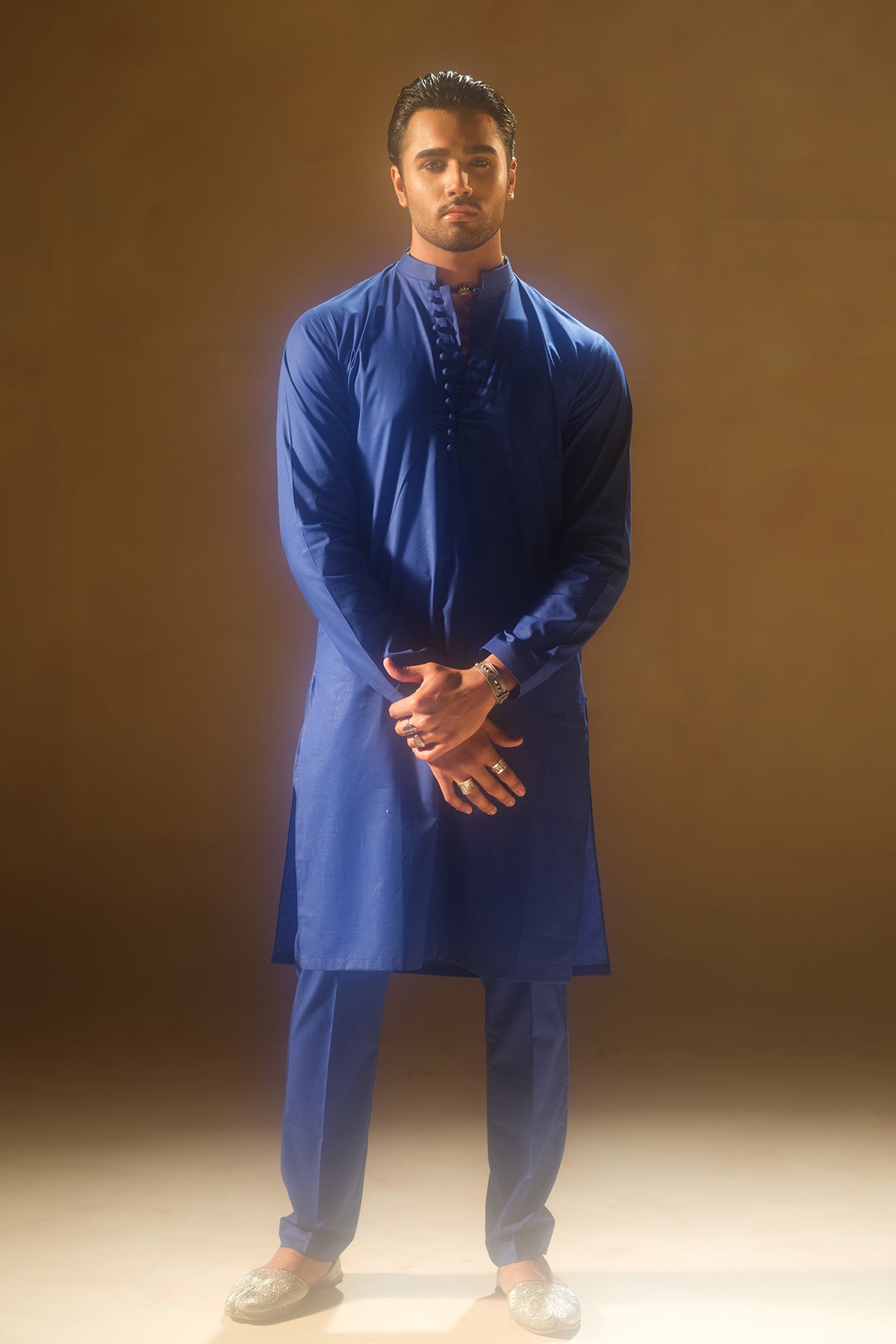 Deep Blue Kurta Pajama