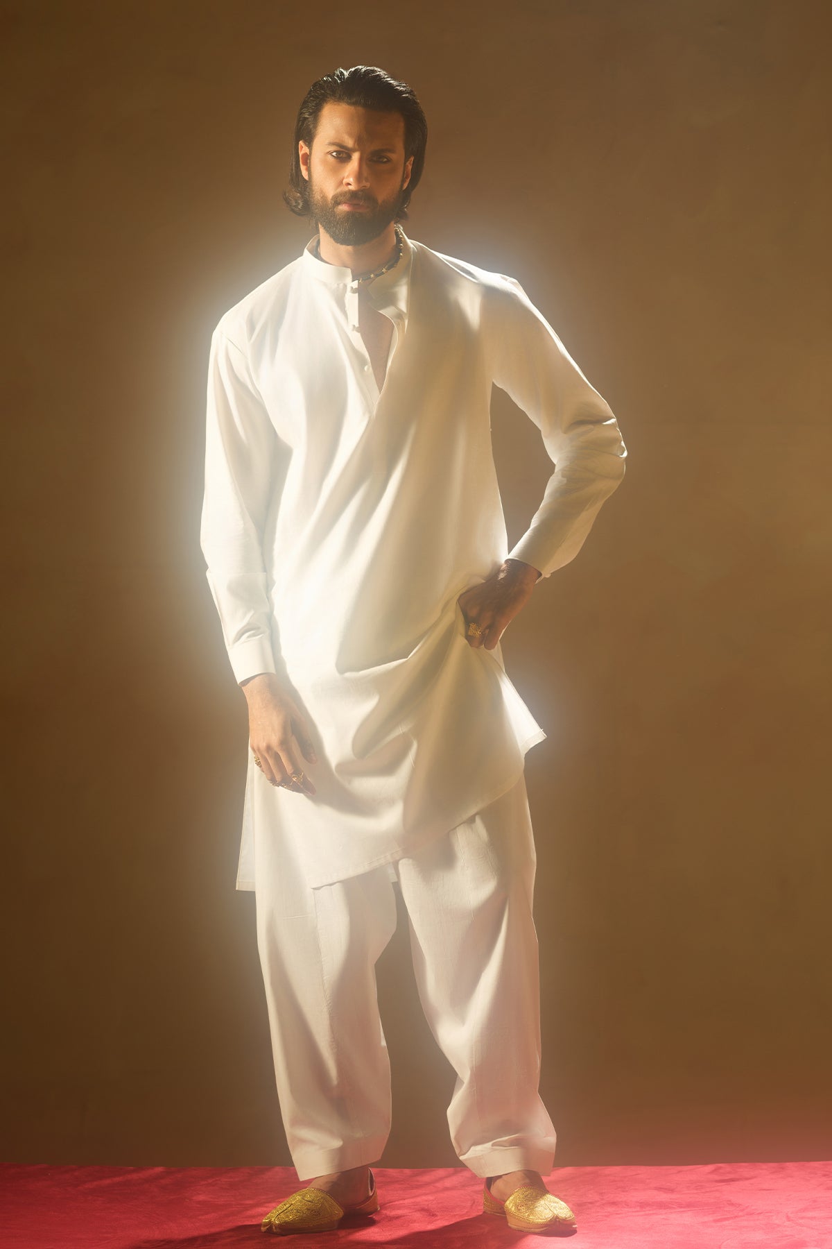 White Kurta Shalwar