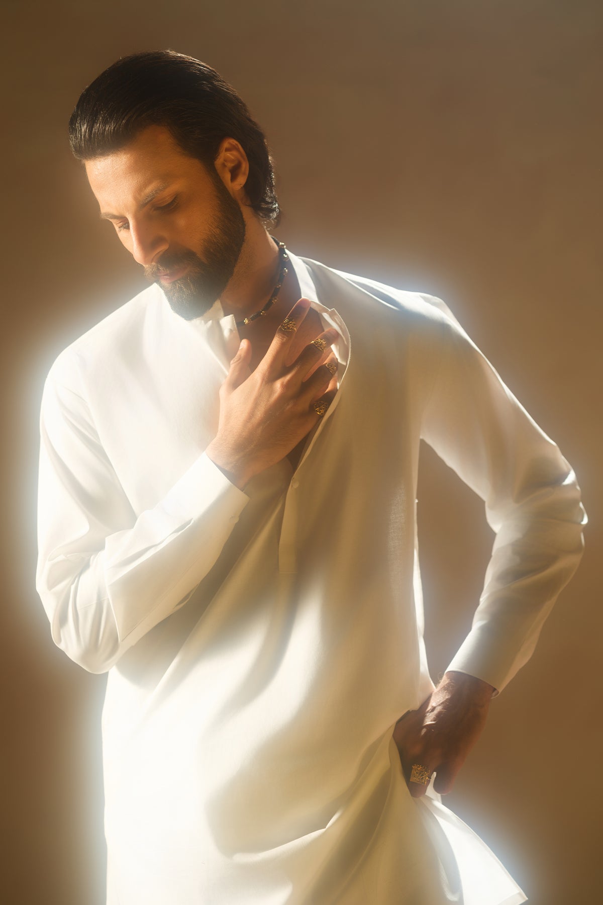 White Kurta Shalwar