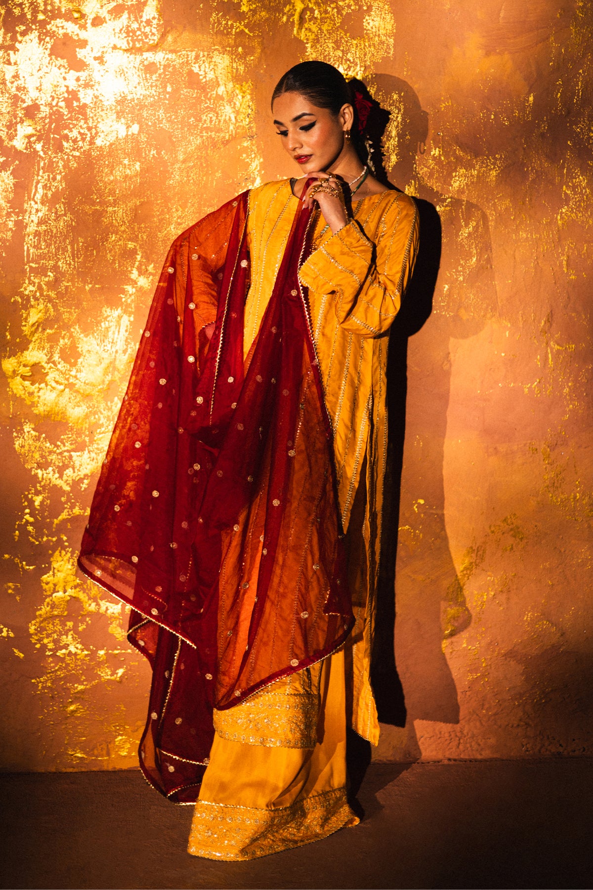Yellow Kurta Set